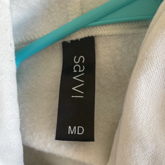 Savvi double cold shoulder hoodie - Picture 5 of 8